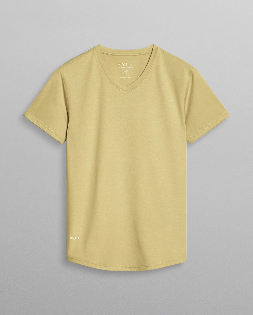 Drop-Cut V-Neck: BYLT Signature