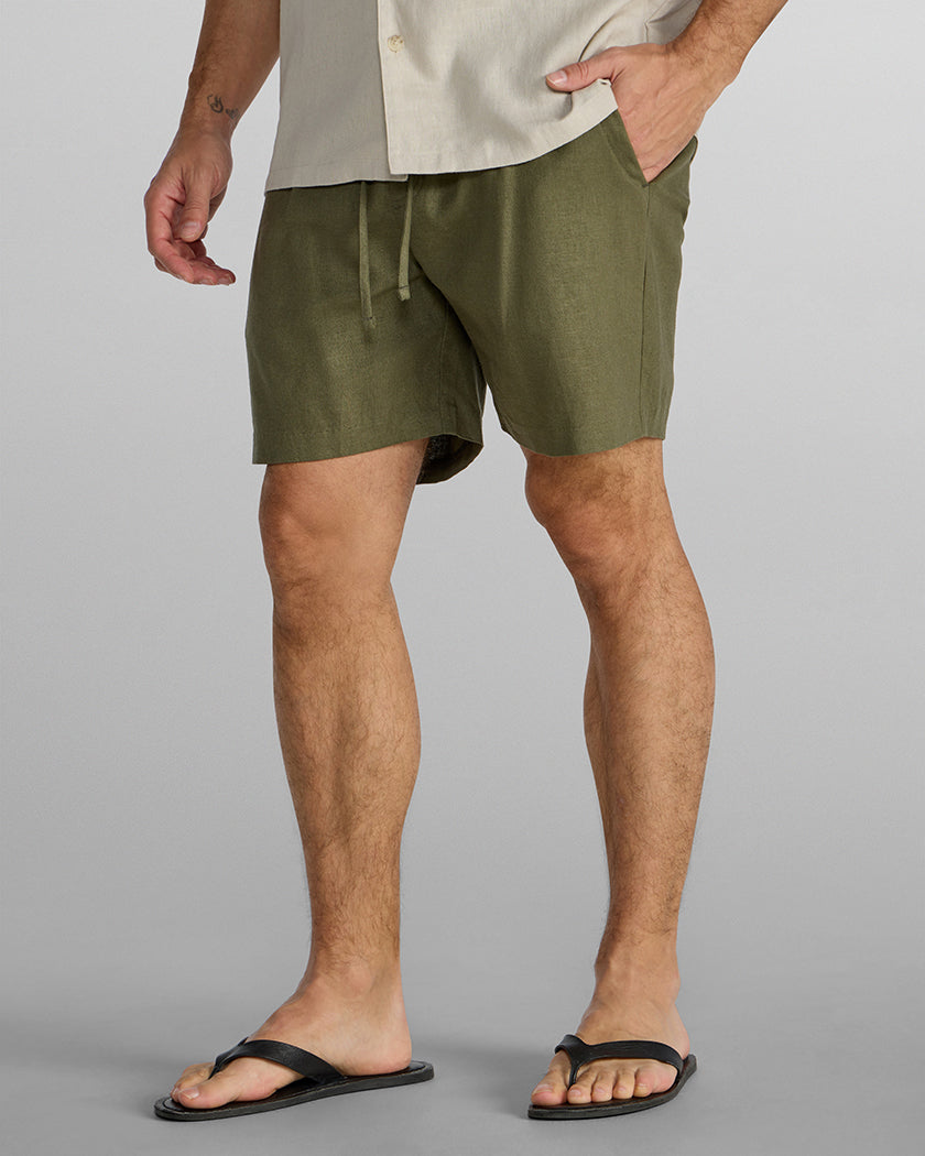 Back To Basics Linen Short