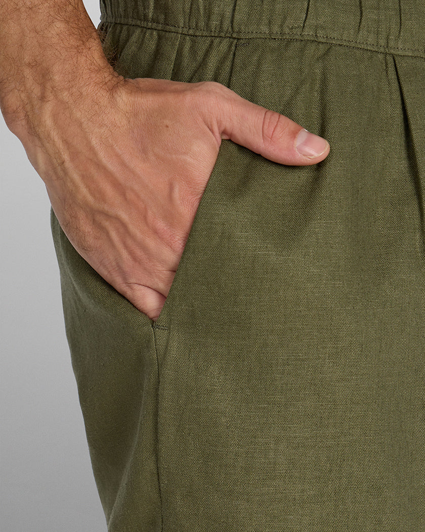 Back To Basics Linen Short