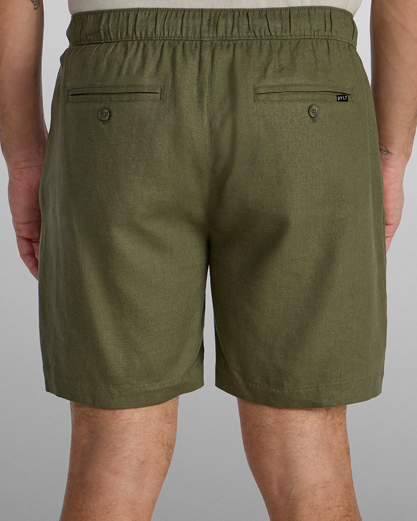 Back To Basics Linen Short