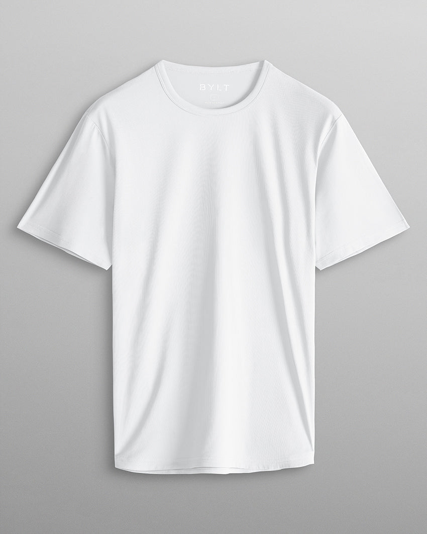 Adaptive Micro Waffle Short Sleeve Drop-Cut