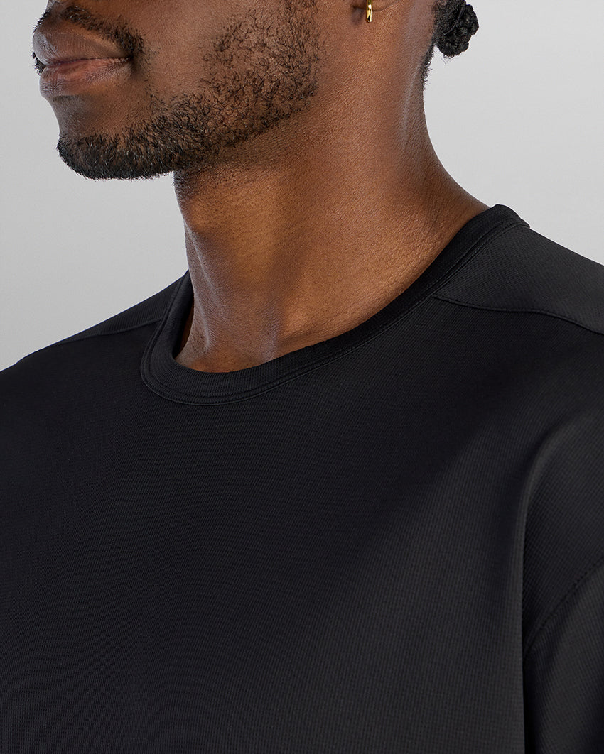 Adaptive Micro Waffle Relaxed Tee