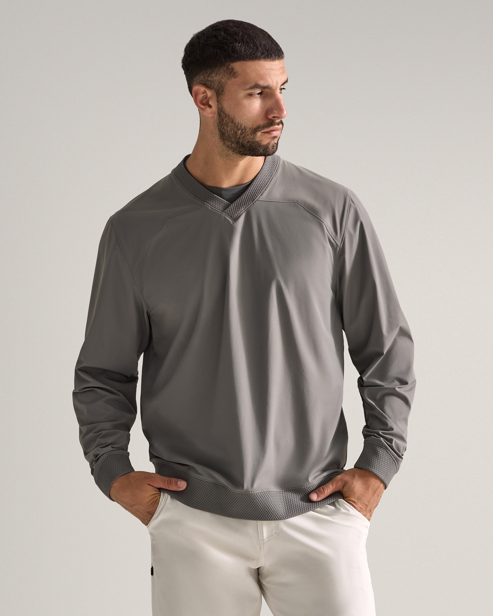 Arc Lightweight V-Neck Pullover