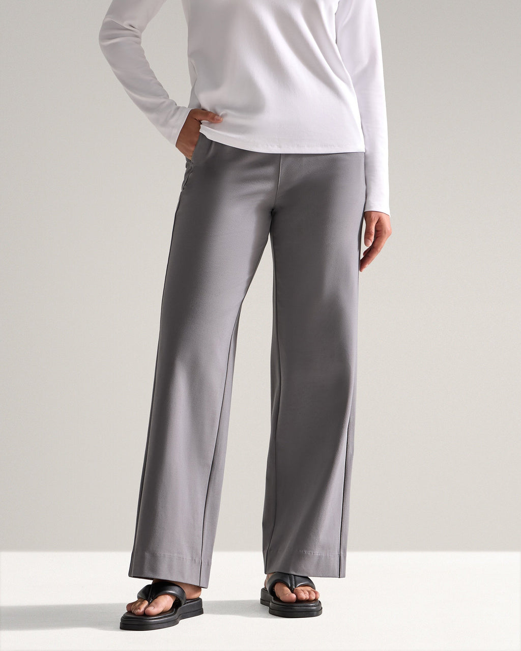 Women's Everyday Pull On Wide Leg Pant
